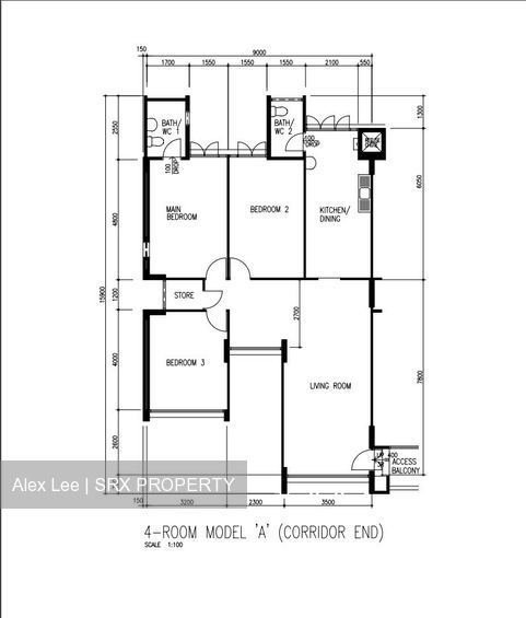 Blk 861 Yishun Avenue 4 (Yishun), HDB 4 Rooms #180569252
